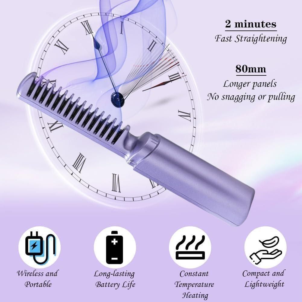 Mini Pocket Straightener - Cordless Hair Straightner