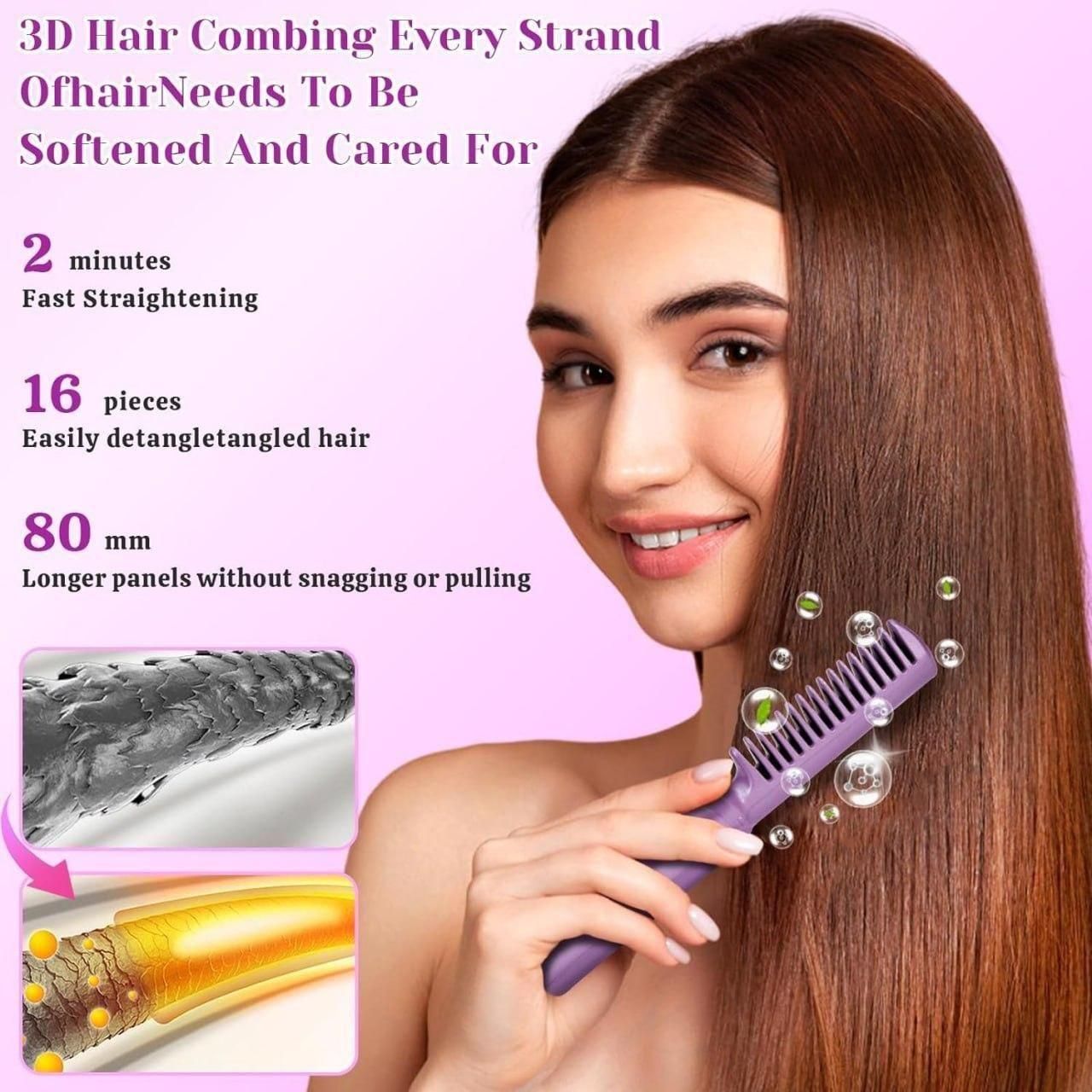 Mini Pocket Straightener - Cordless Hair Straightner