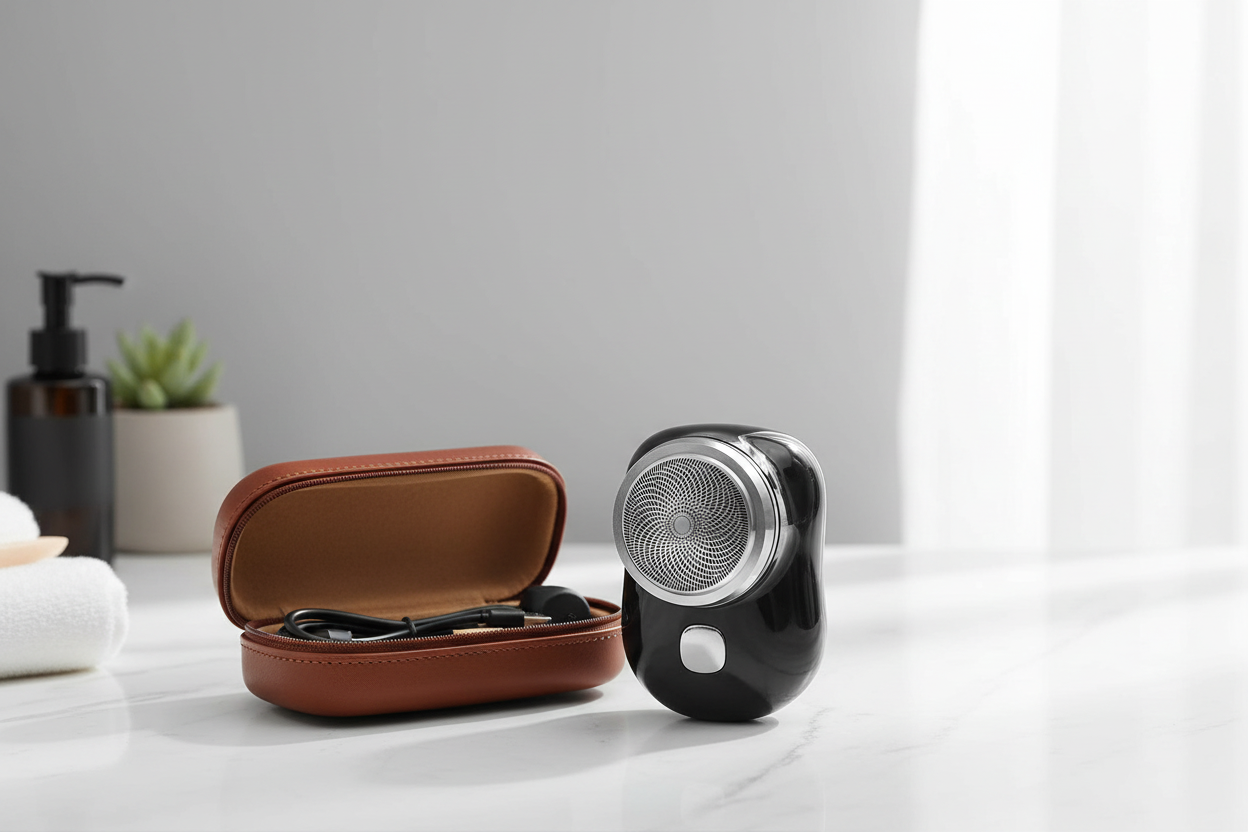 SwiftShave Pocket Pro – Cordless Electric Travel Shaver